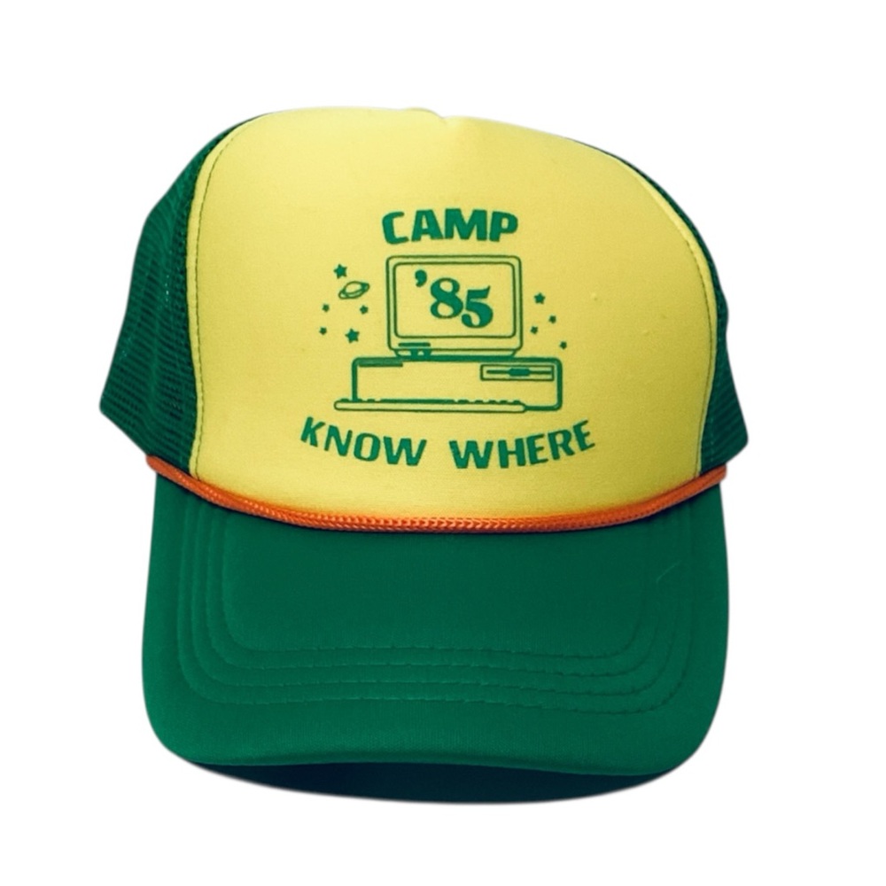 🦄 Stranger Things - Camp Know Where Trucker Hat